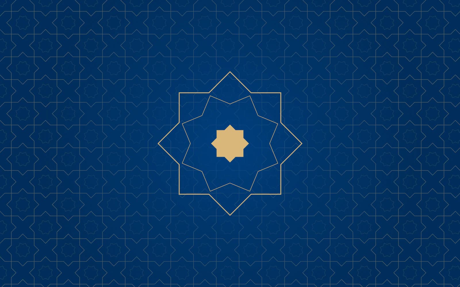 Gold geometric medallion from the Tawasaw identity
